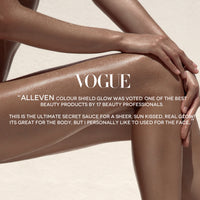 ALLEVEN Colour Shield Glow -Luminizing Body Enhancer -suihkutettava vartalomeikki Glow/hohde 100 ml