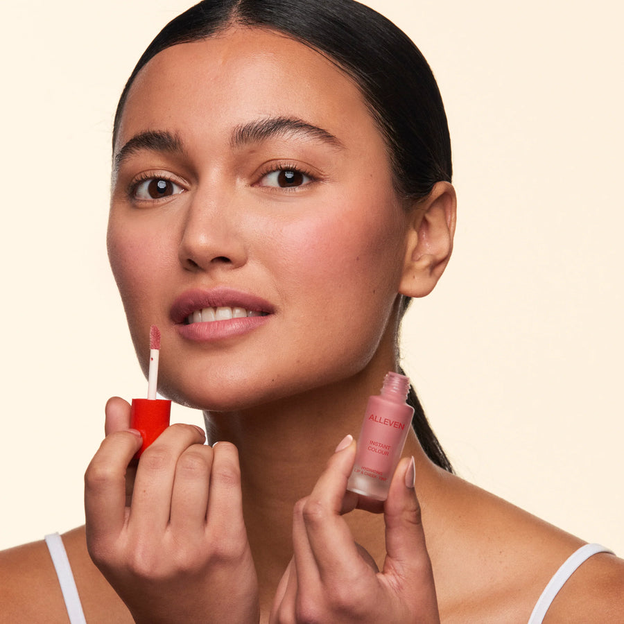 Alleven Beauty Instant Colour -monikäyttöinen hoitava meikki huulille, poskille ja luomille