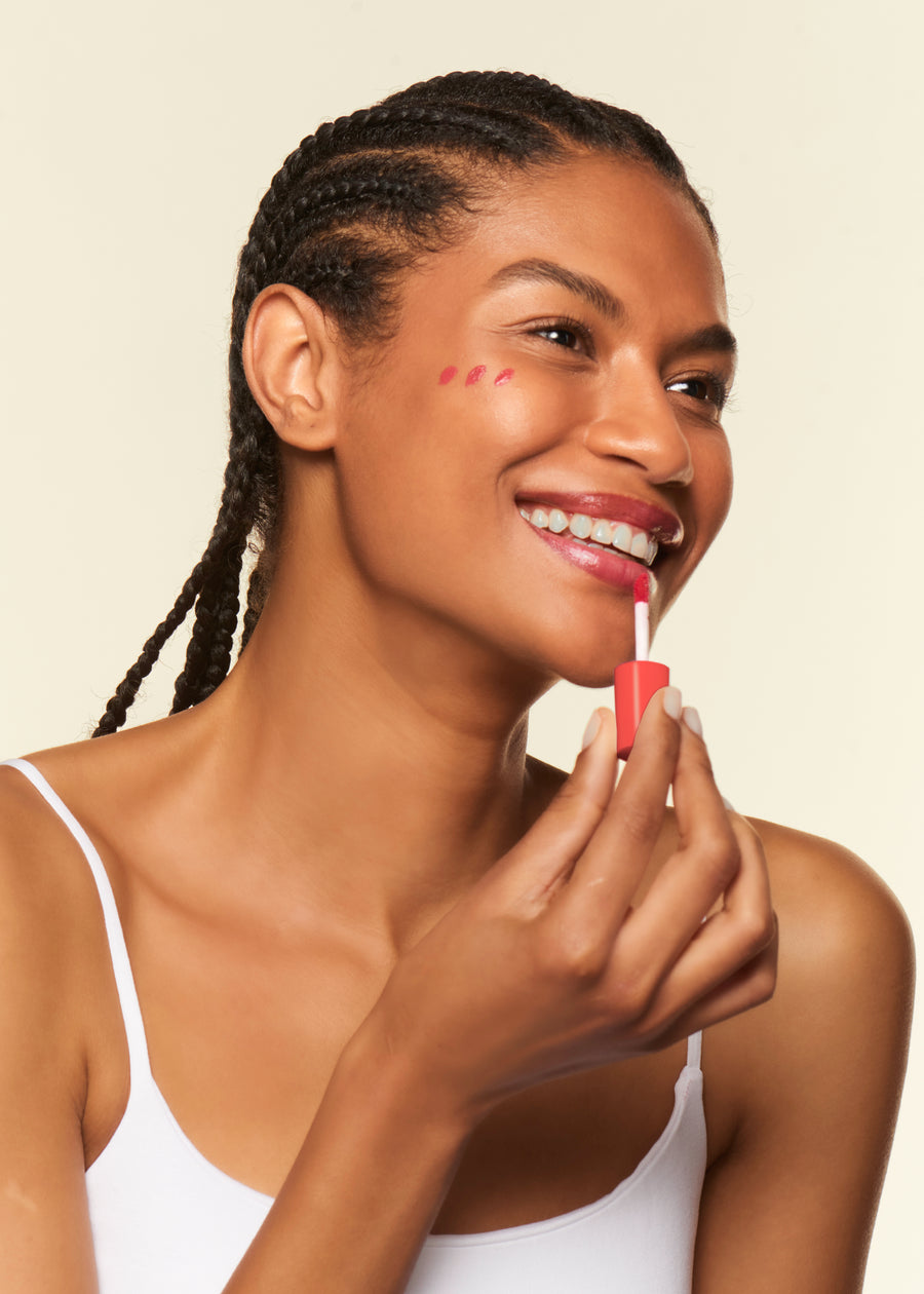 Alleven Beauty Instant Colour -monikäyttöinen hoitava meikki huulille, poskille ja luomille