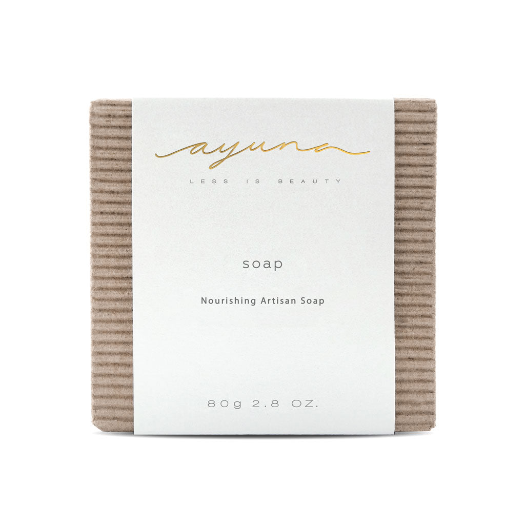 Ayuna ravitseva, kiinteä puhdistaja Nourishing Artisan Soap 80g